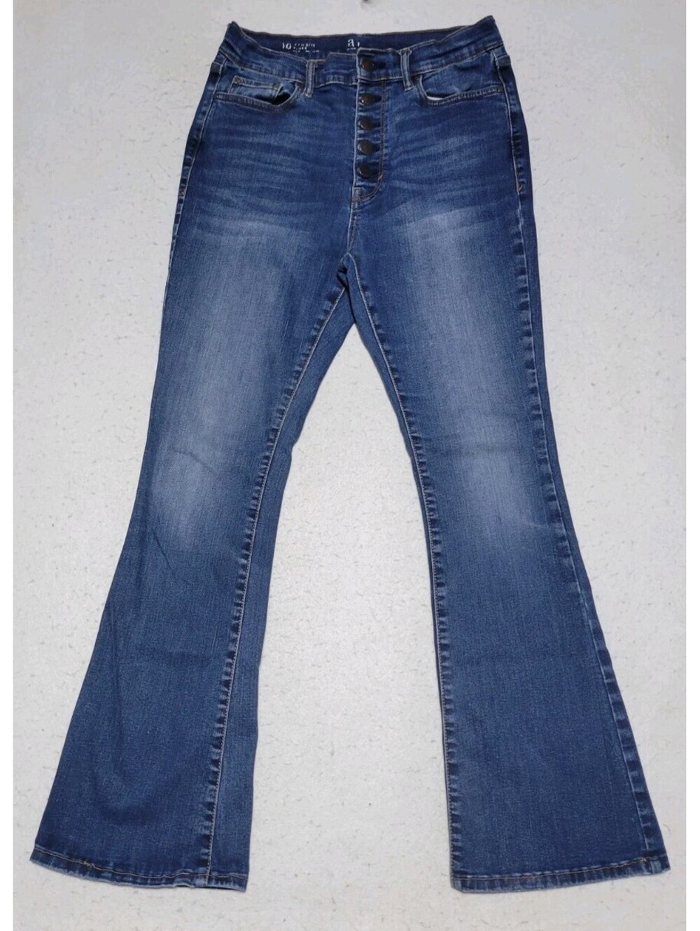 a.n.a a new approach jeans High Rise Flare Size 10 Button Fly